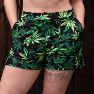 BlackMilk Woah Dude Cuffed Shorts